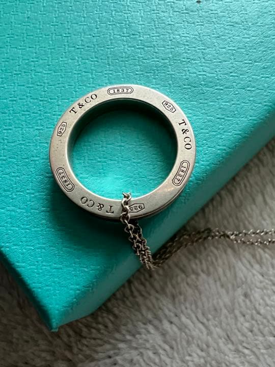 TIFFANY&Co. 極美品 S 1837 サークル ネックレス | nalans.com