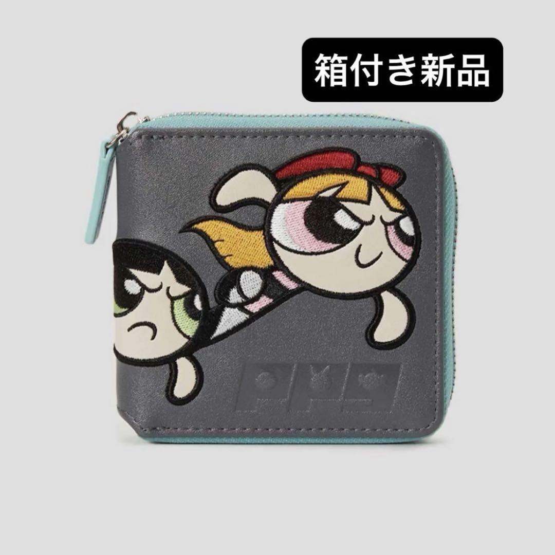 ァッション人気ブランドランキング ☆新品☆グラニフ×パワーパフガールズ 二 刺繍 ジップウォレット 小物