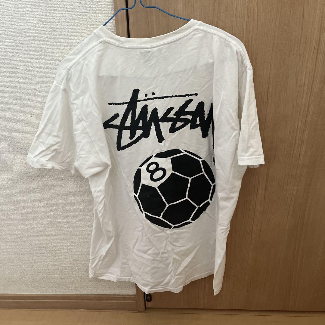 STUSSY サッカーボールデザイン Tシャツ M - メルカリ