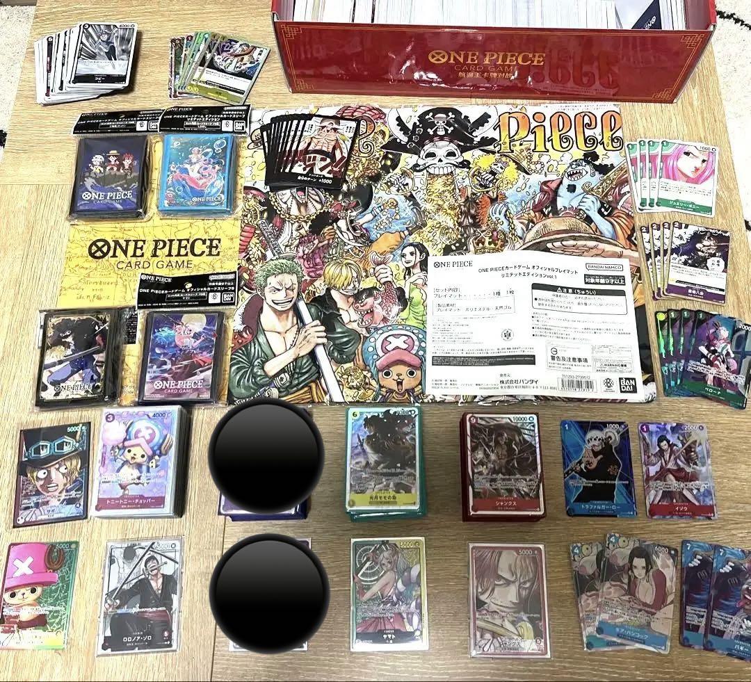 引退品 プレイマット3枚まとめ売り 限定特価！引退品 デッキ4種 パラレル複数 未開封スリーブ