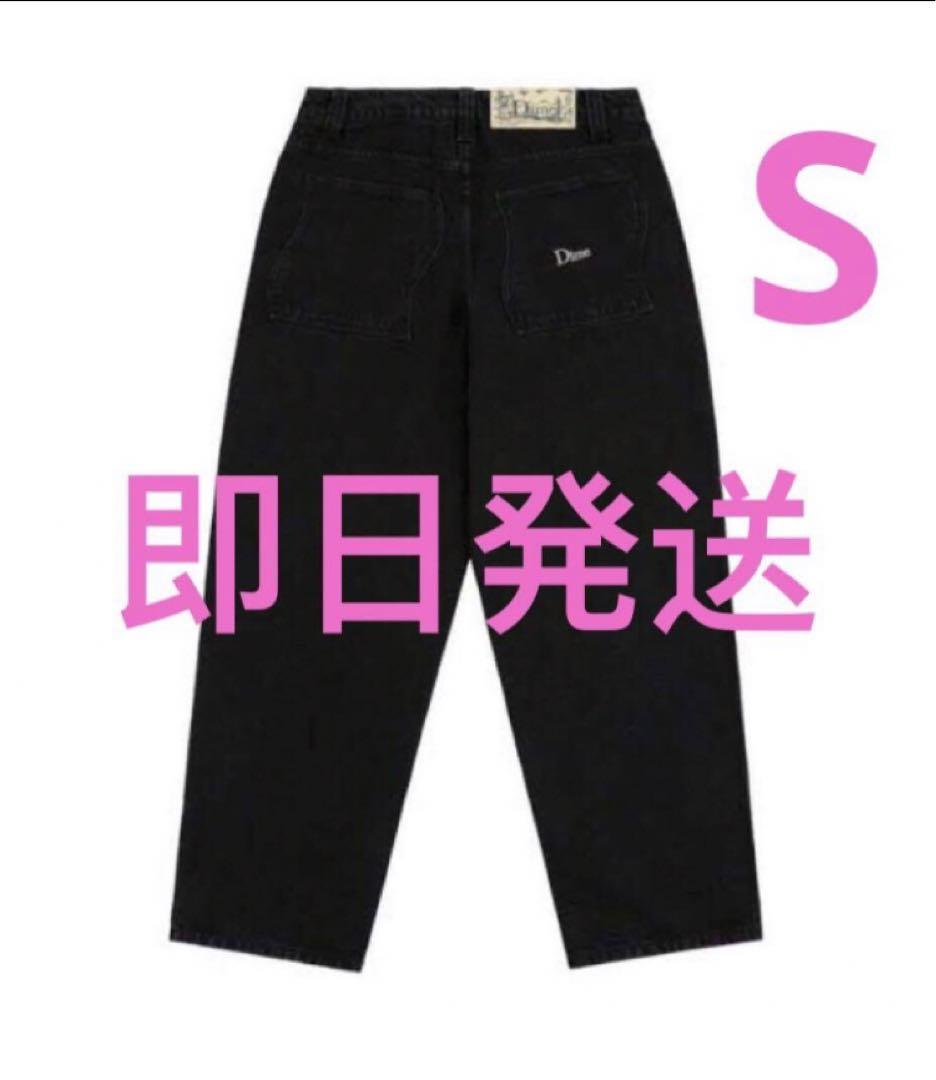 新品 Dime  ダイム ブラックバギージーンズ デニム パンツ !S