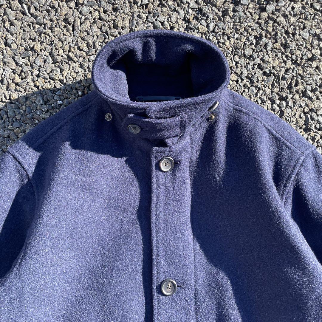 90s Ralph Lauren ラルフローレン ネイビー ウール コート
