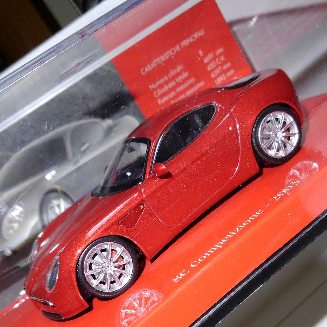 Alfa Romeo 8c Competizione - Top Gear Color Black Minichamps