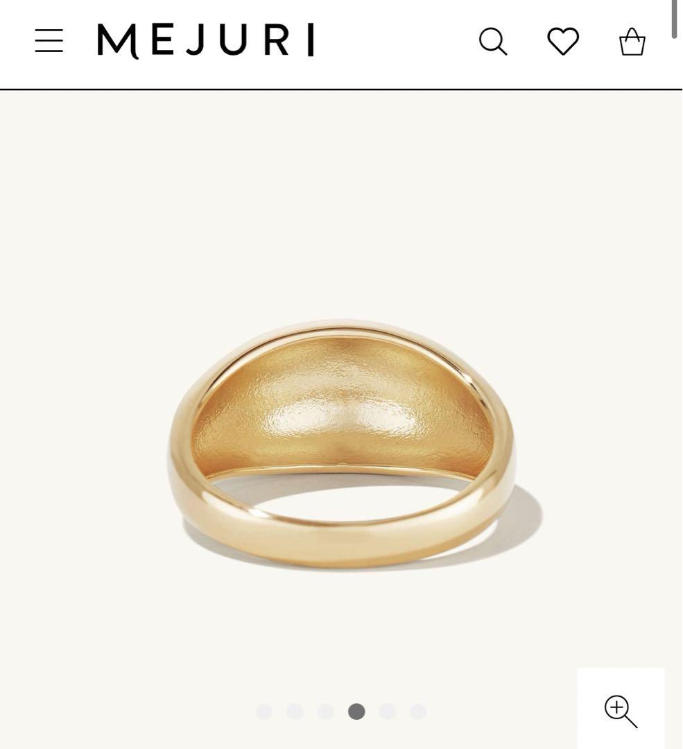 MEJURI メジュリ Dome Ring ドーム リング MEJURI(メジュリ) ゴールド CROISSANT ドーム リング