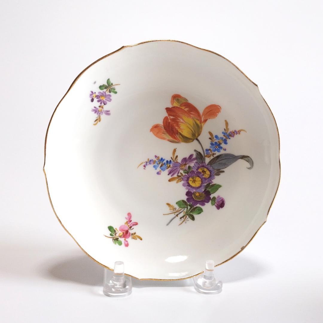 マイセン Meissen 1880年頃 金彩ドイチェブルメン カップ&ソーサーD 最