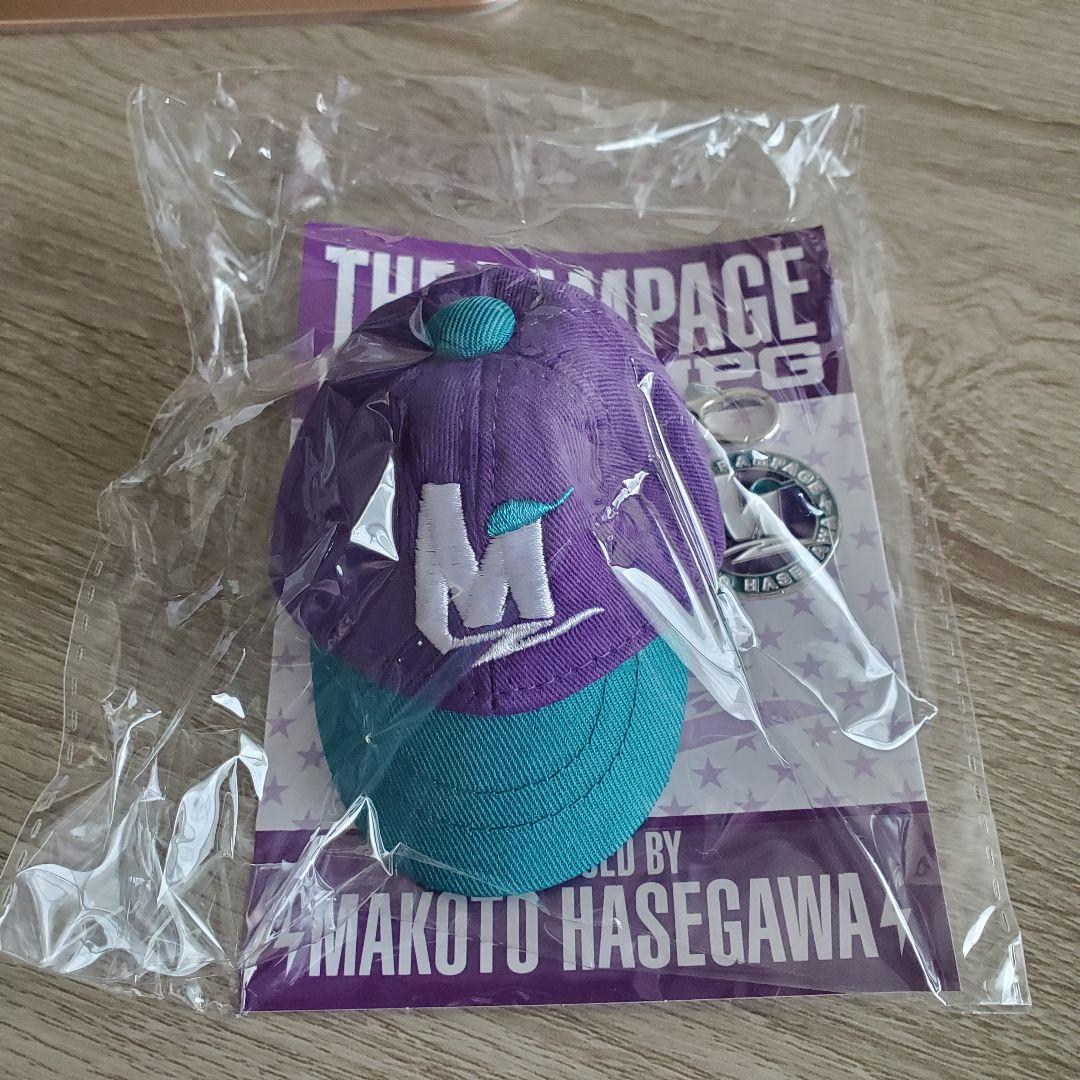 THE RAMPAGE 長谷川慎プロデュース キーホルダー＆ピンバッジ