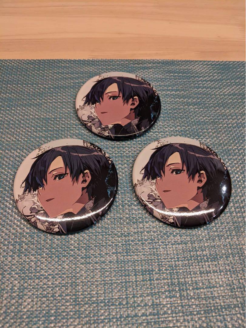 SAO キリト 15th ソードアートオンライン 缶バッジ 3個 - メルカリ