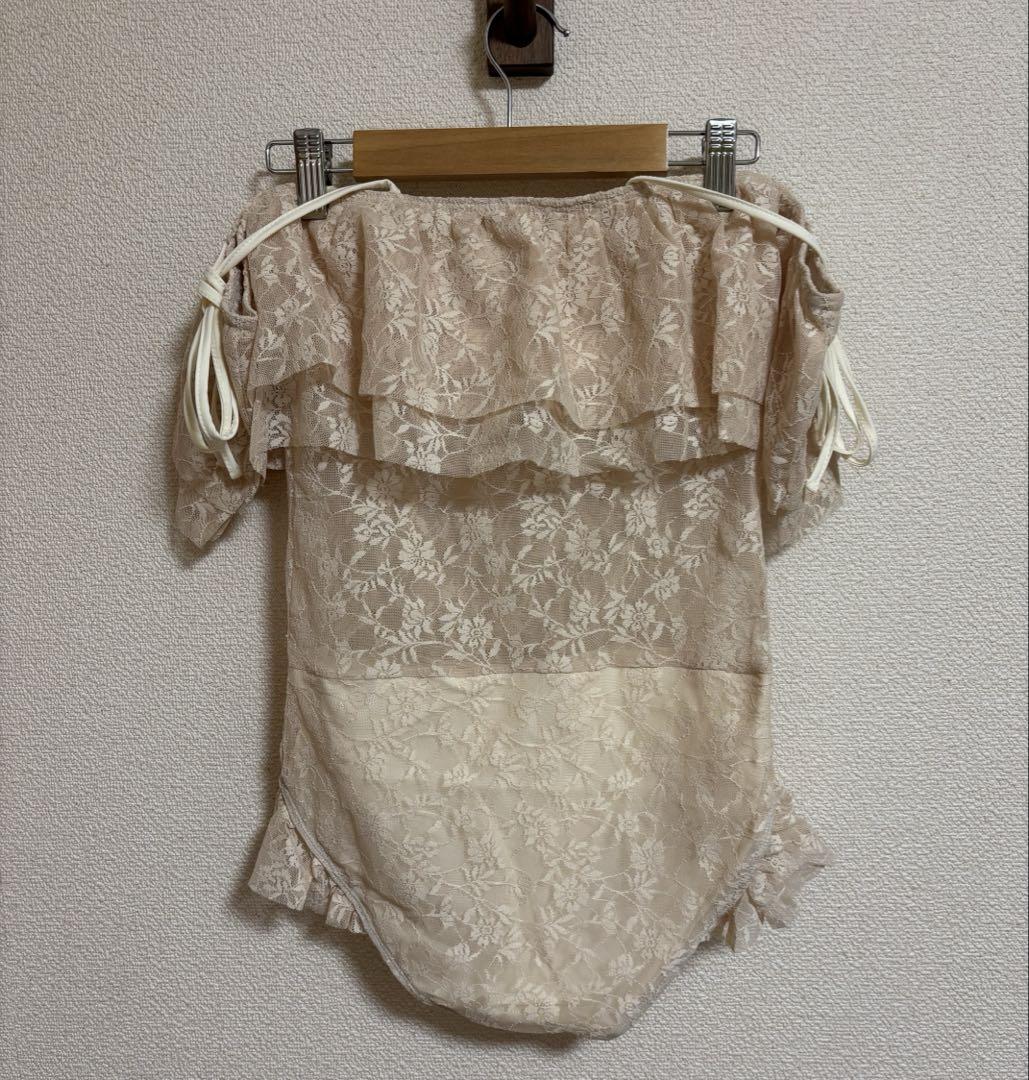 トリートユアセルフvintage lace one-piece swimwear