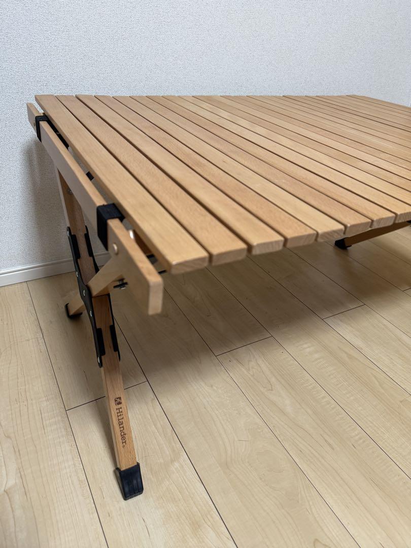 Hilander 折りたたみテーブル2 90ナチュラルウッド