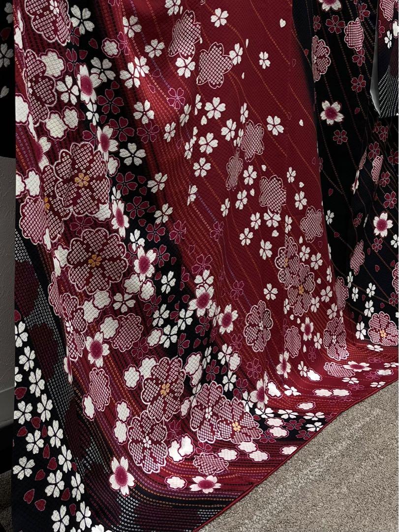 振袖 豪華 刺繍 金彩 紋意匠 身丈169cm