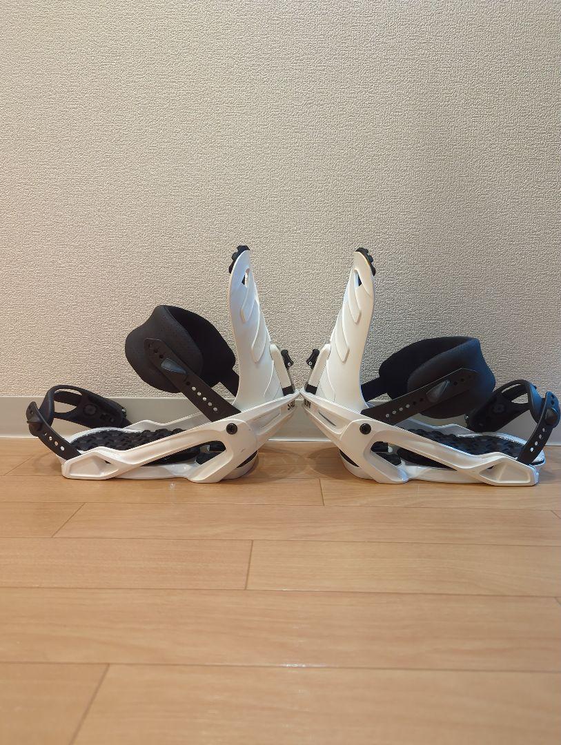 SALOMON RHYTHM Mサイズ ホワイト スノーボード ビンディング