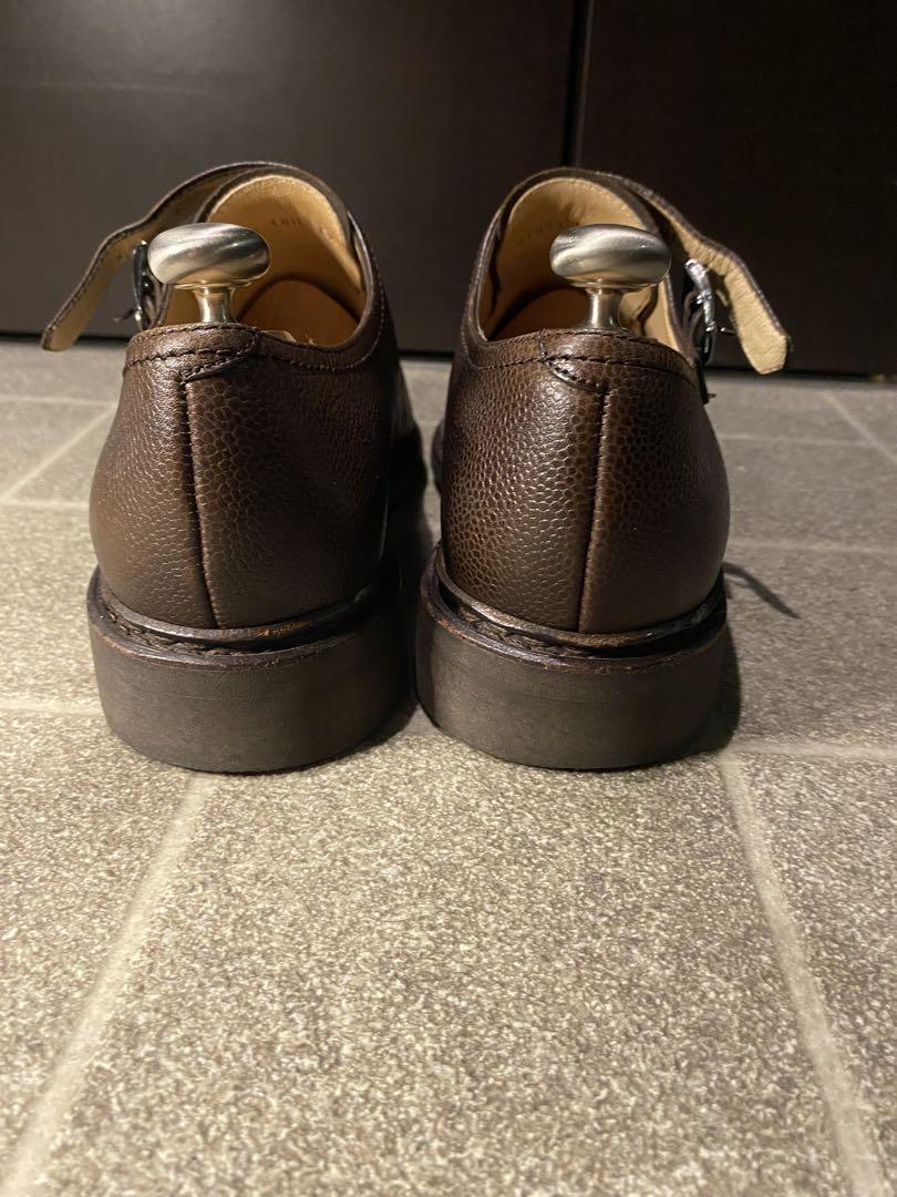 パラブーツ Paraboot ダブルモンクPOE BEAMS F別注