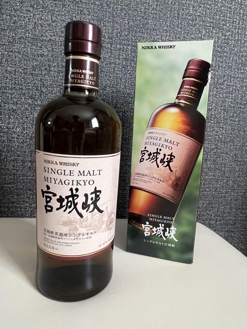 ニッカ伊達とシングルモルト宮城峡のセットに余市の小瓶をお付け ニッカ伊達とシングルモルト宮城峡のセットに余市の小瓶をお付け