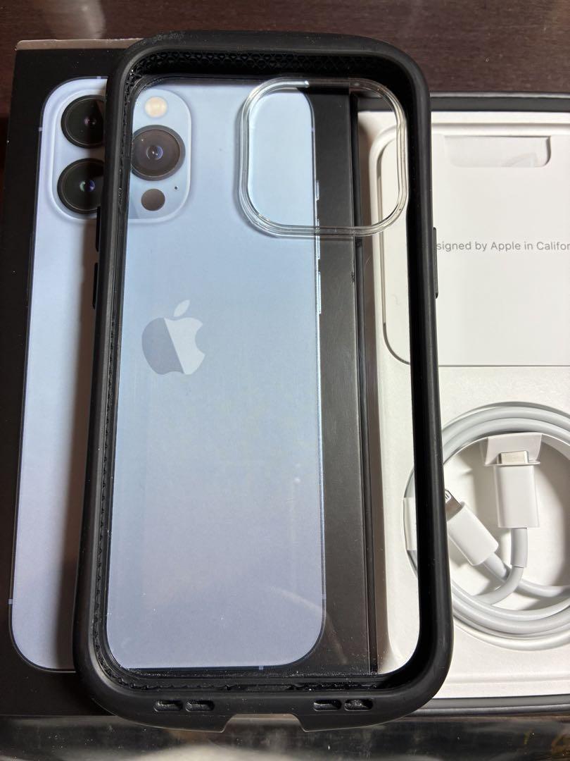 【美品】 iPhone 13 pro max 256GB シエラブルー