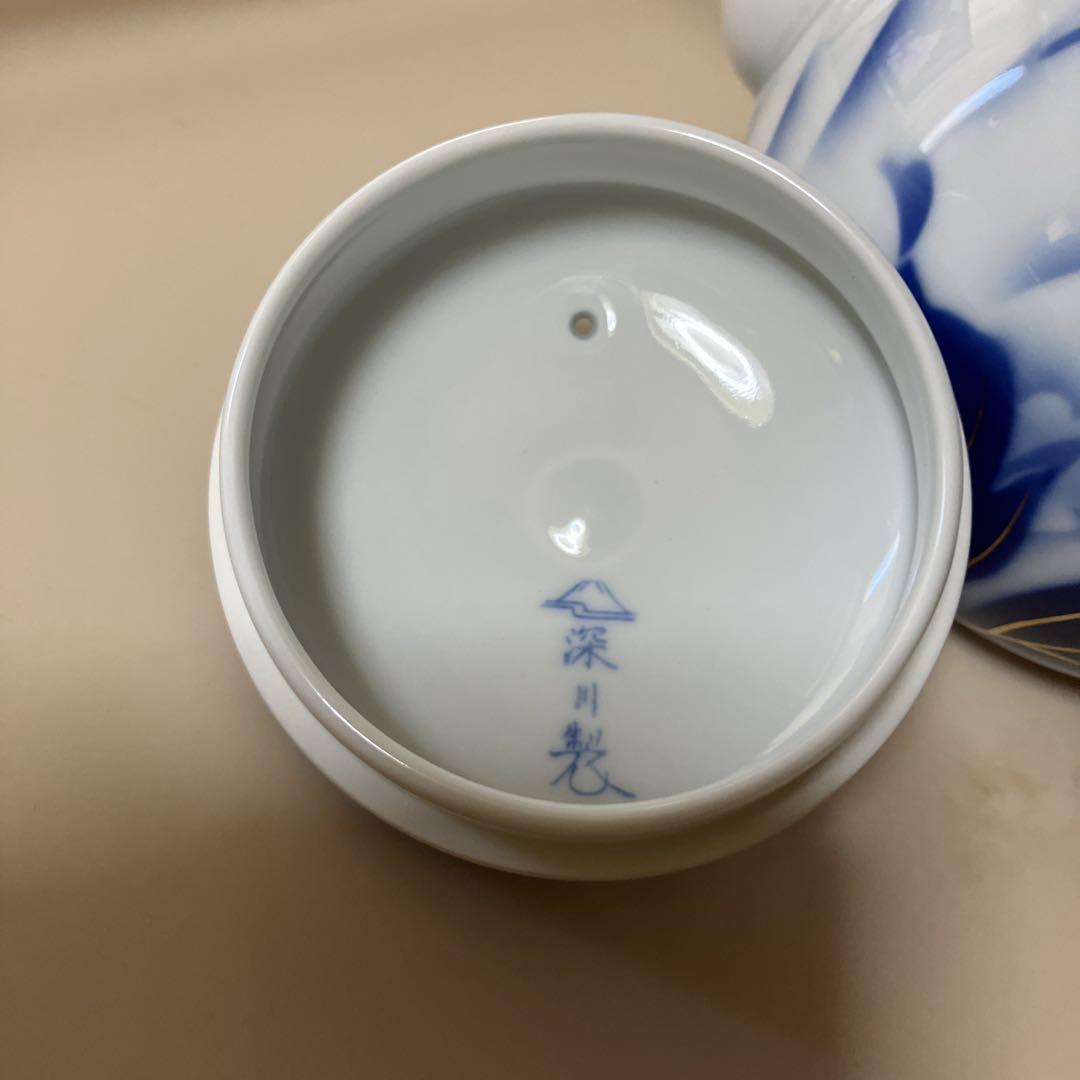 深川製磁　茶器　木箱入り