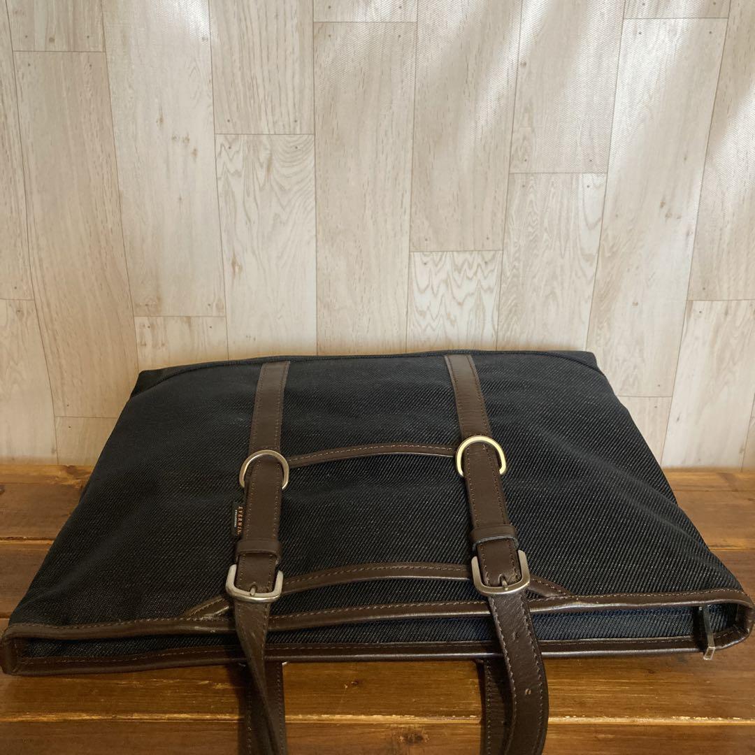 【美品】EVERWIN 肩掛け可　エバウィン　ビジネスバッグ　ブリーフケース