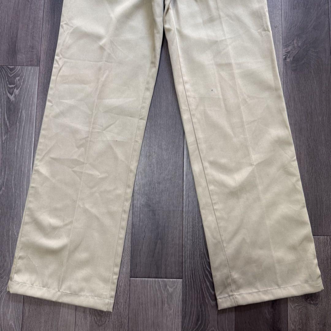 Dickies 70s USA製 グリーン 白タグ チビタグ ワークパンツ
