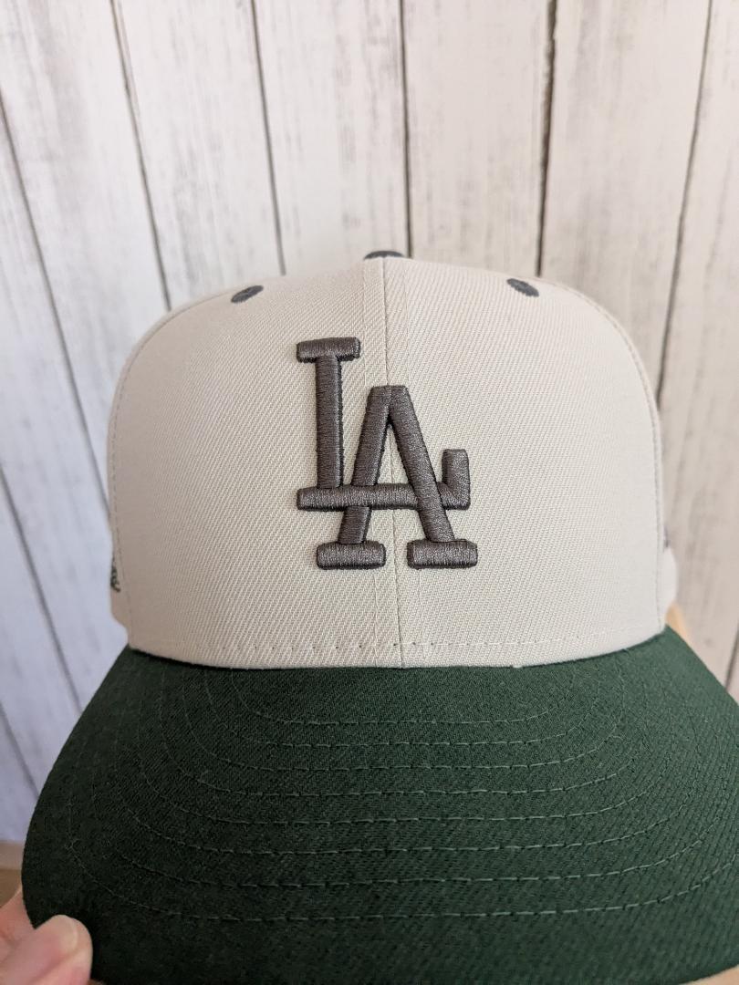 ニューエラ　59FIFTY Make it Rain ストーン グリーン
