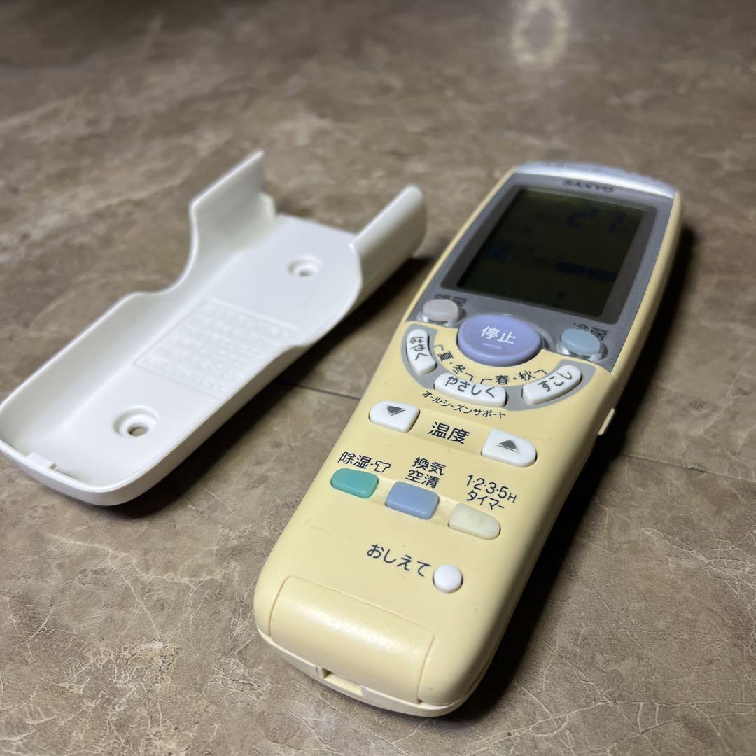 SANYO エアコンリモコン RCS-ER1 対応機種：SAP-EX22R等 - メルカリ