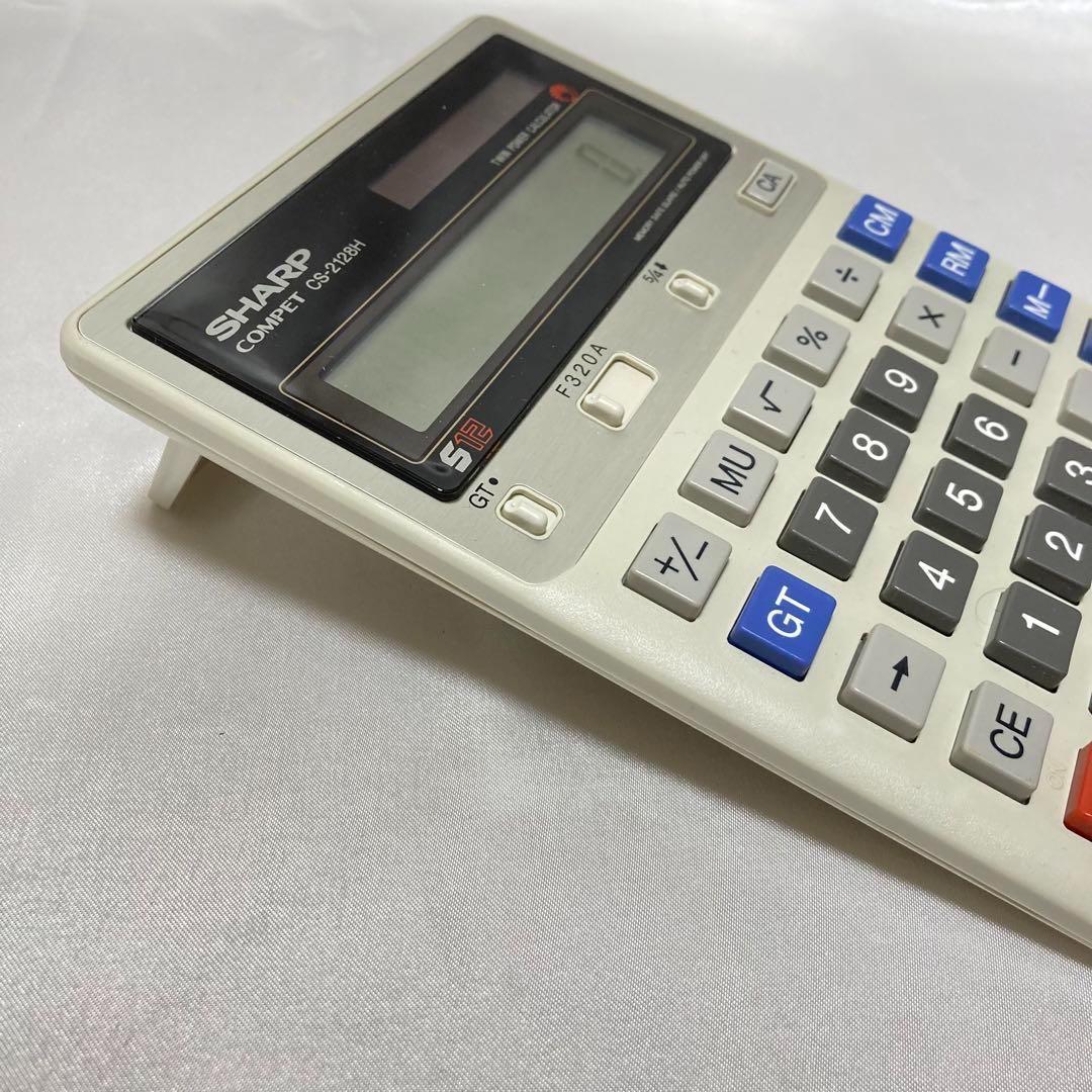 SHARP シャープ COMPET CS-2128H 電卓