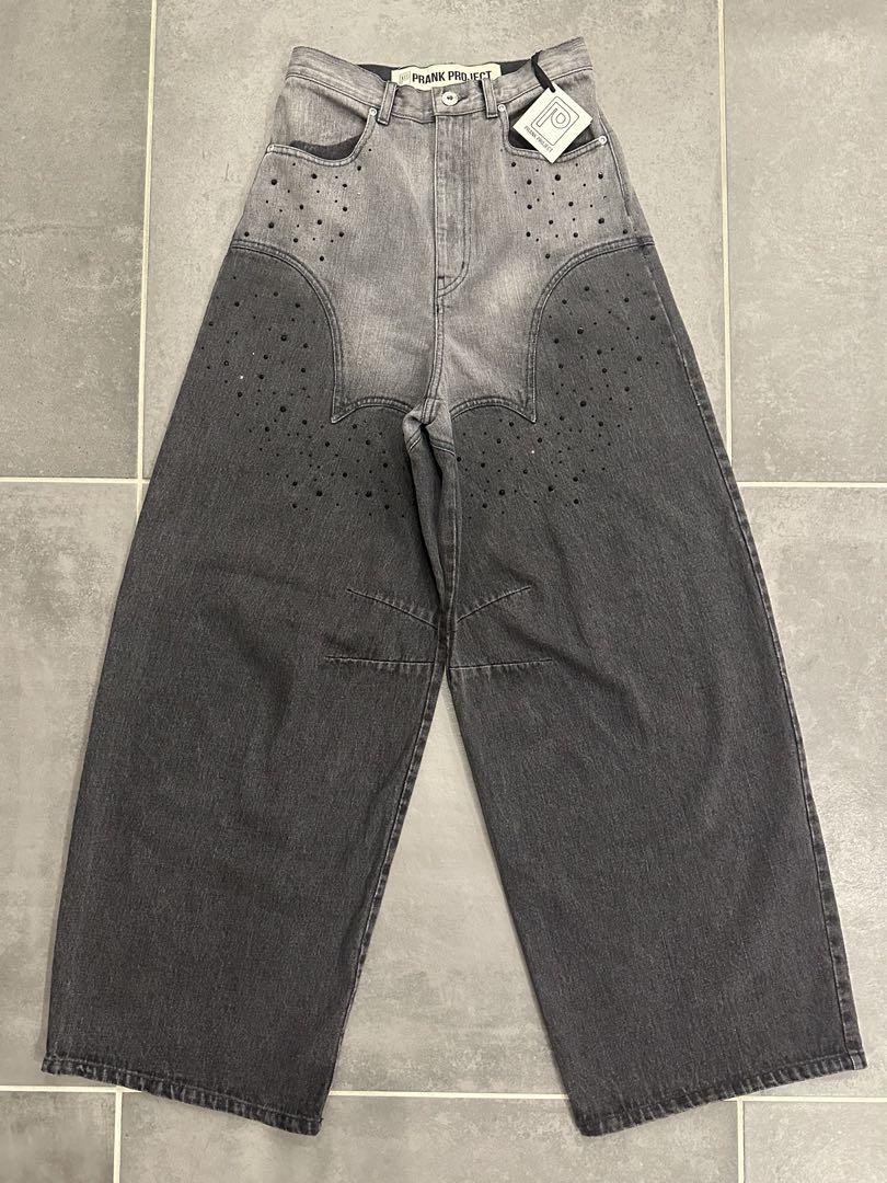 PRANK PROJECT】Heart Bijou Denim Pants