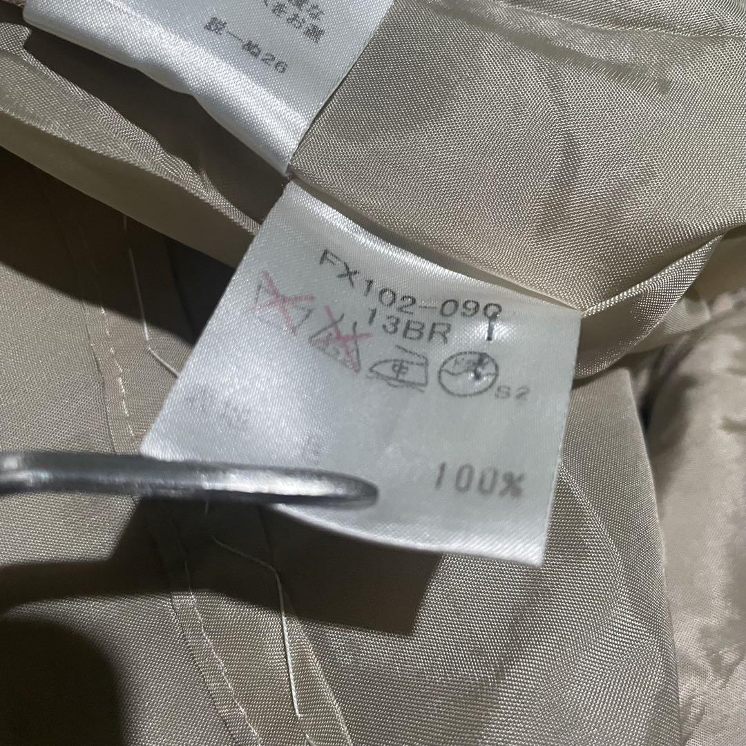 【美品】バーバリー　総柄ノバチェック　ウールスカート　希少13サイズ　上品　上質