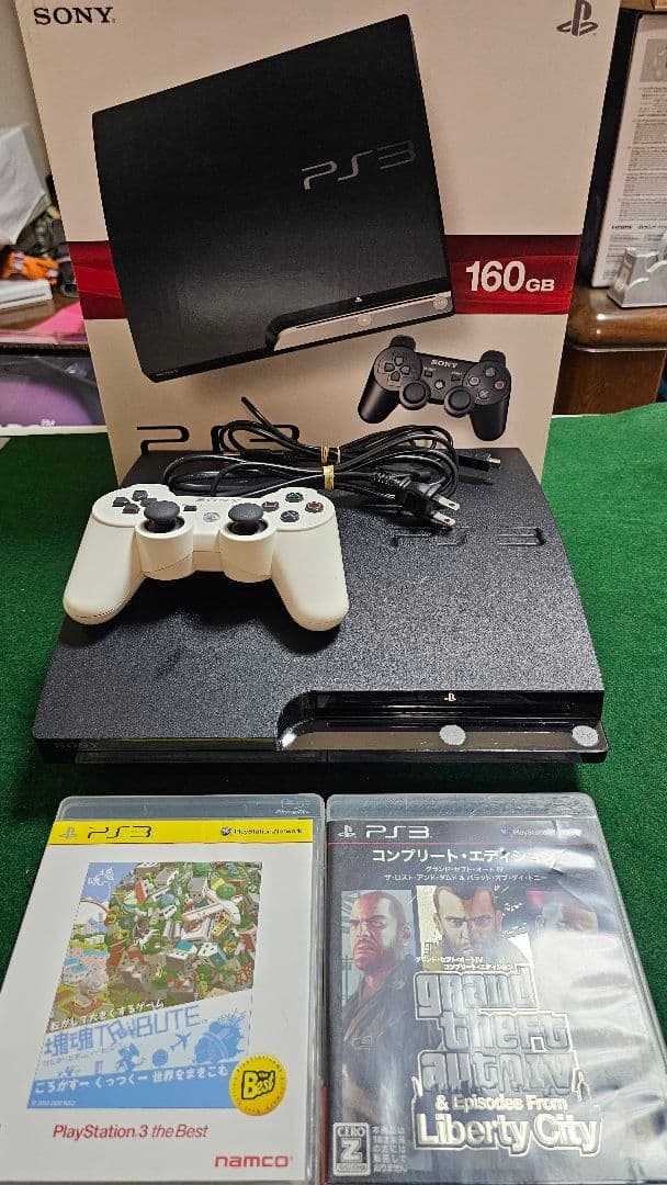 SONY PlayStation 3 CECH-2500A 本体 ゲーム7本PlayStation3