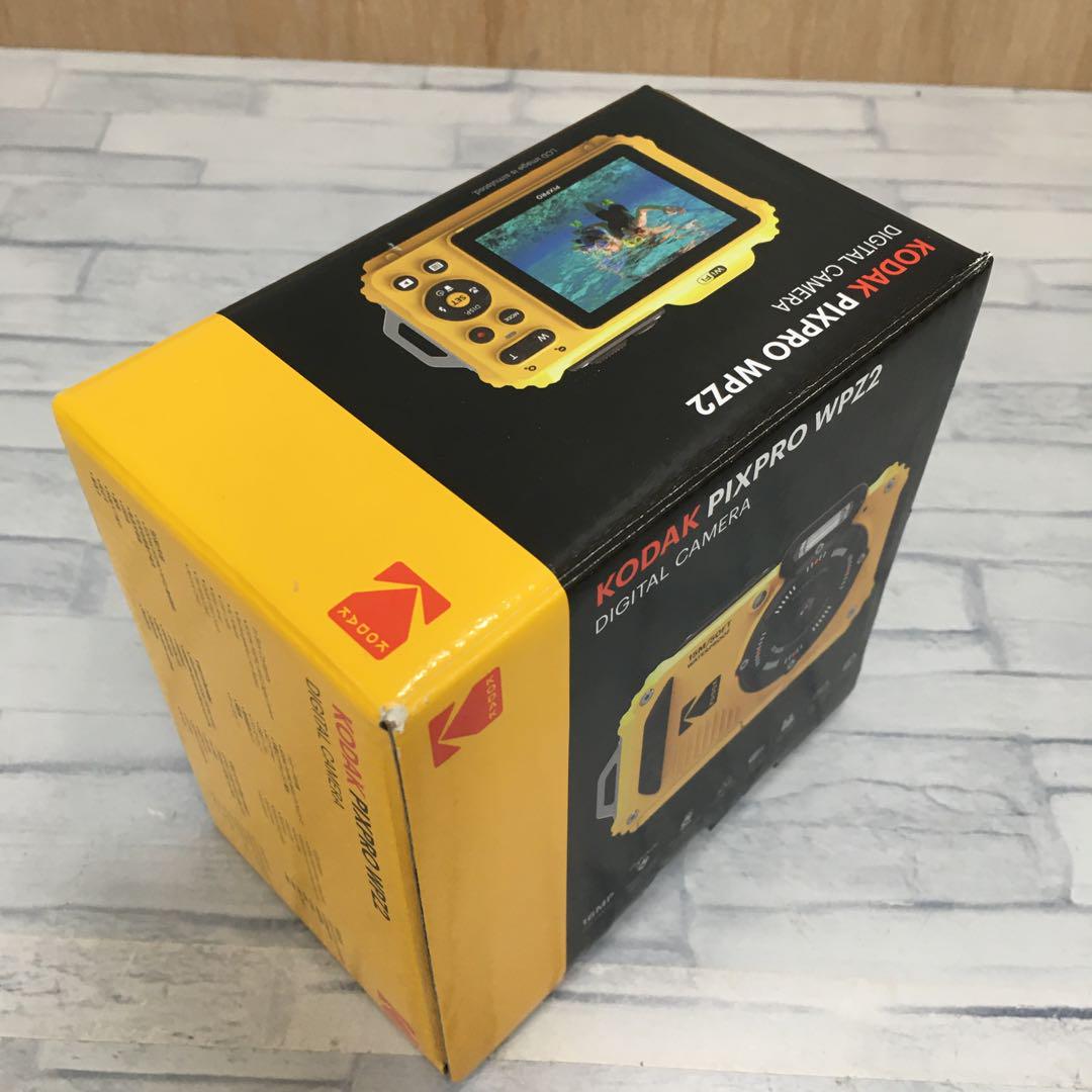 ｋ659Kodak PIXPRO WPZ2 コンパクトデジタルカメラ　イエロー