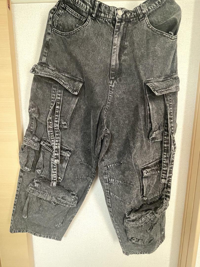 ADRER parachute cargo pants denim / TR卸売り