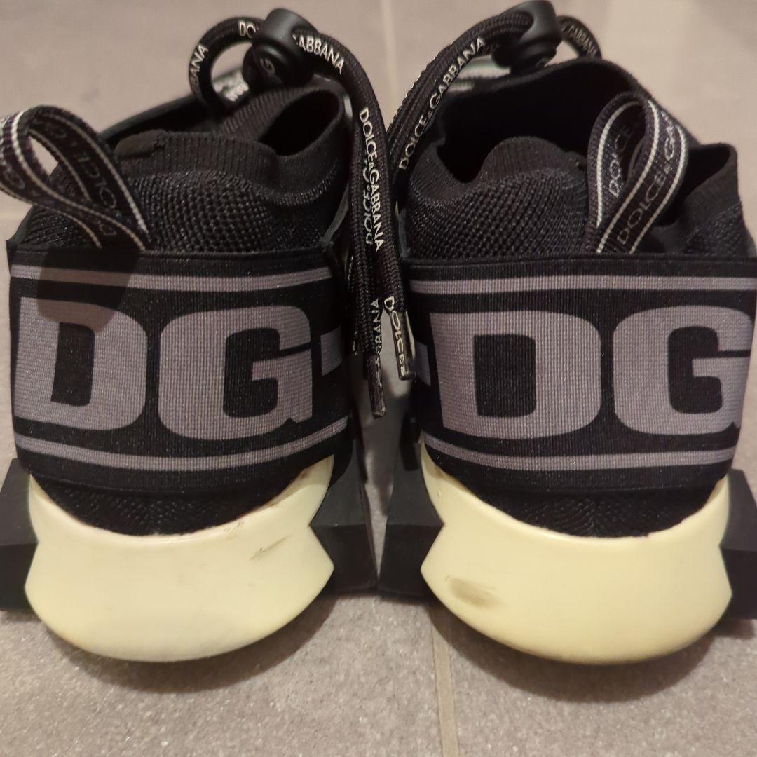 DOLCE&GABBANA ブラック スニーカー