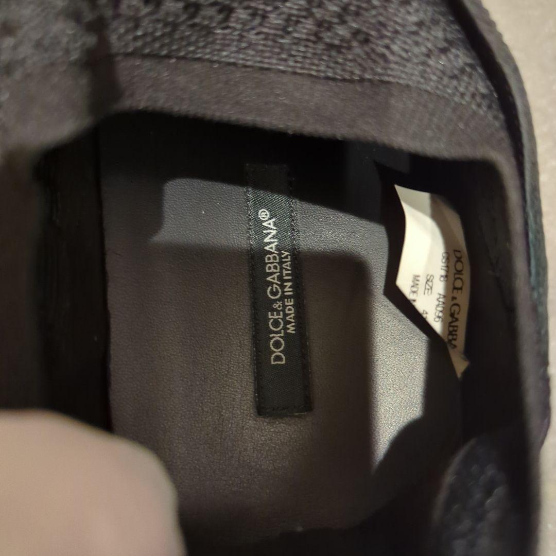 DOLCE&GABBANA ブラック スニーカー