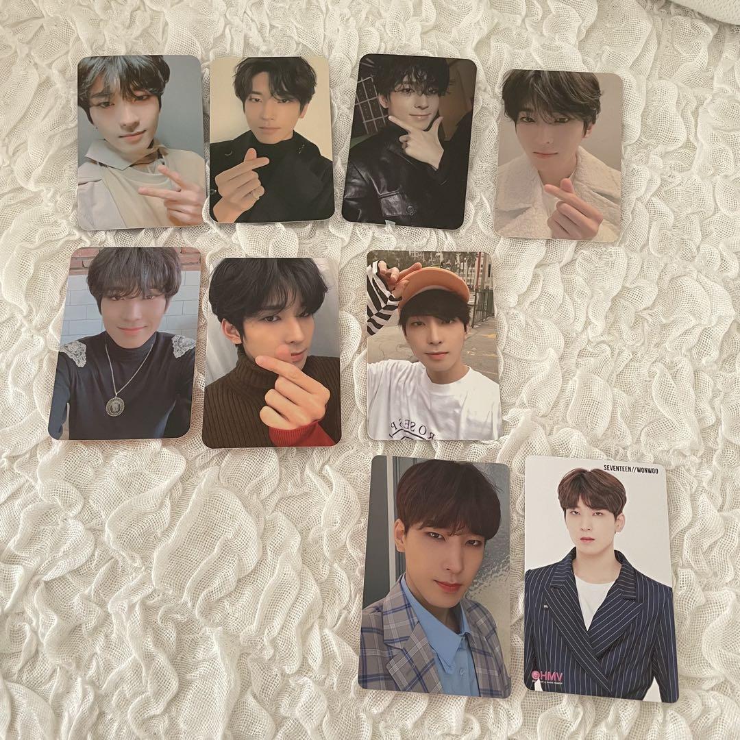 SEVENTEEN WONWOO ウォヌ トレカ まとめ売り SEVENTEEN】セブチ ウォヌ トレカ まとめ売り WONWOO - メルカリ