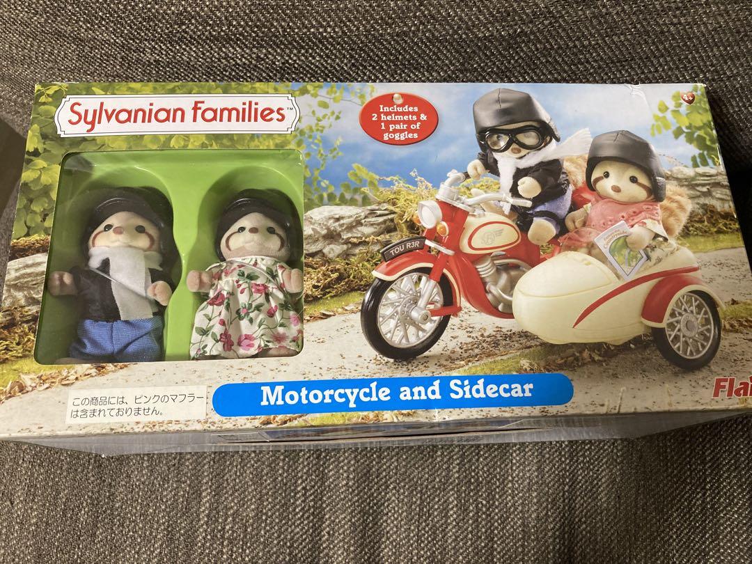 シルバニアファミリー バイク motorcycle and sidecar｜その他