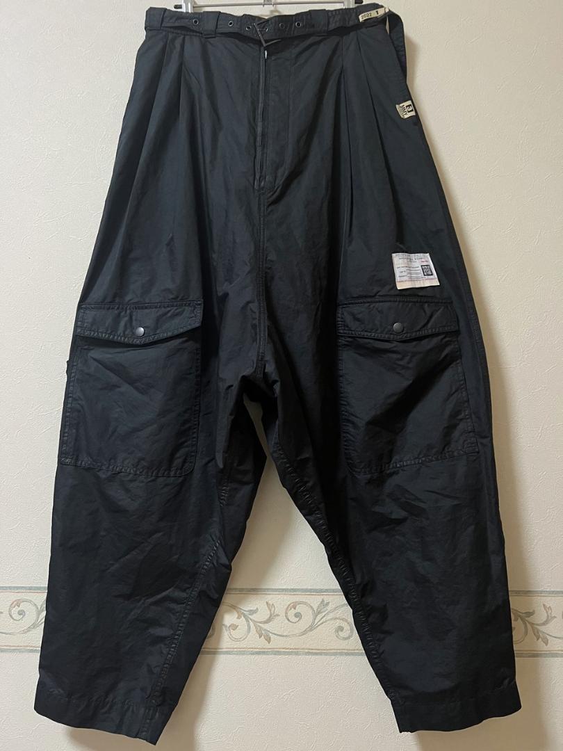 【美品】MIHARA YASUHIRO　オーバーサルエルミリタリーパンツ【44】