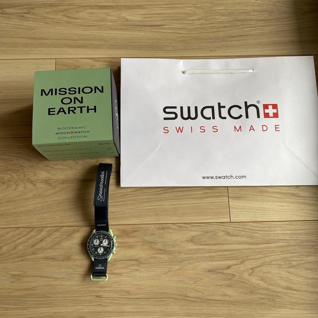 Swatch Speedmaster Mission on Earthswatch