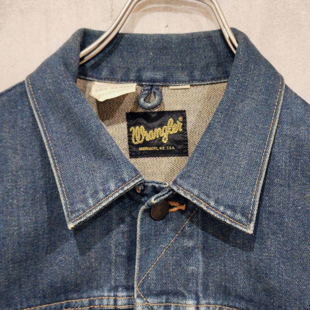 Wrangler 124MJ L 70s 日本製 M4971-09 黒タグ