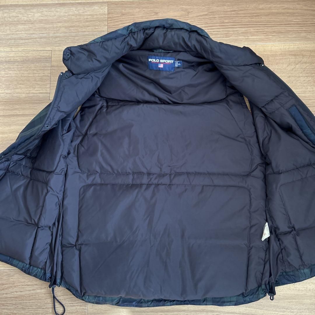 POLO SPORT RALPH LAU RENダウンベスト　チェック