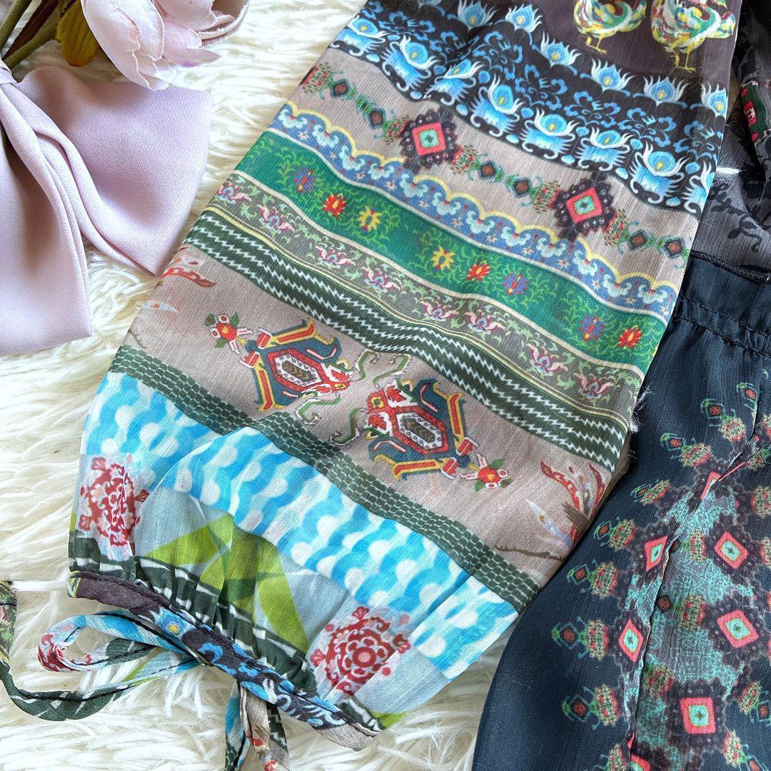 DESIGUAL - 【美品】Desigualデシグアル ティアードチュニック