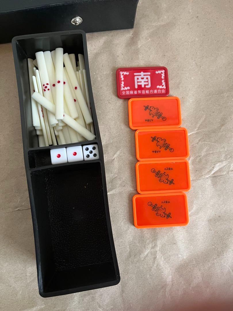 【美品】 手打ち麻雀牌 AMOS SMART