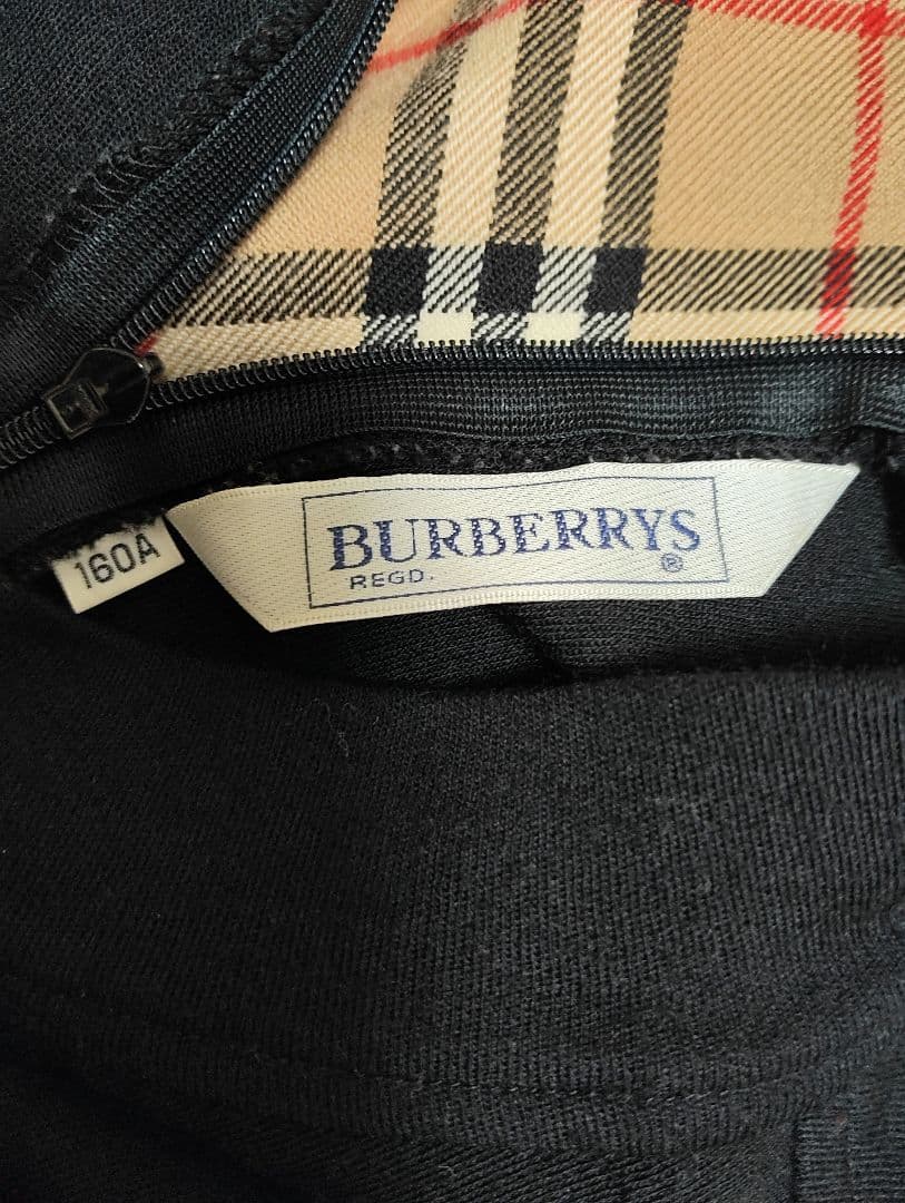 BURBERRY 長袖ひざ丈ワンピース 160AS BURBERRY DECORATOM_COM_BR