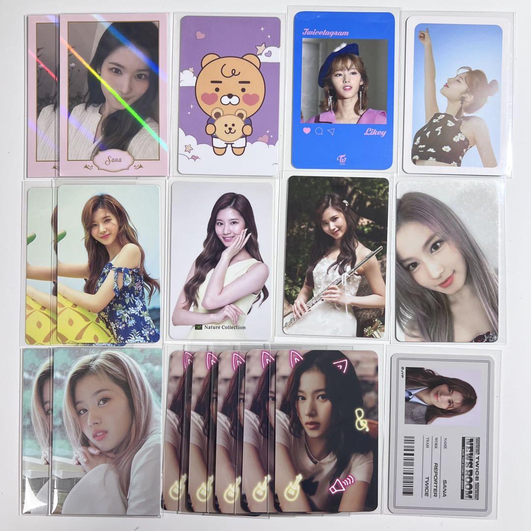 TWICEサナ トレカ まとめ売り TWICE サナ トレカ まとめ売り6枚セットB - メルカリ