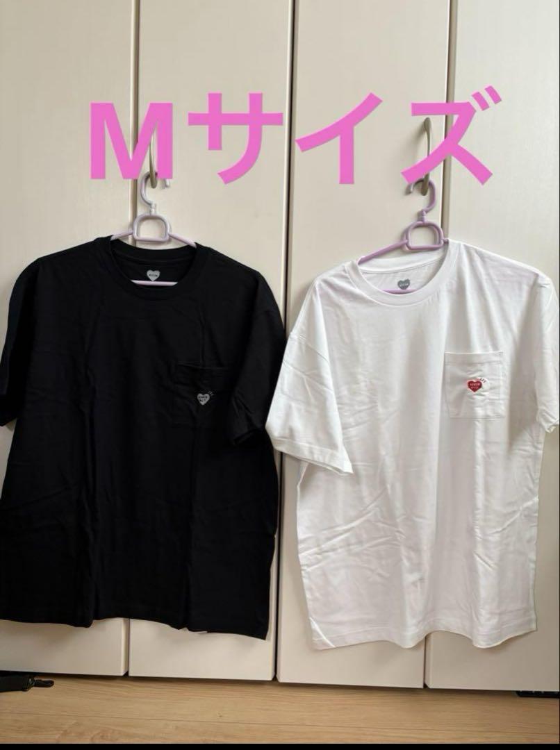 ヒューマンメイド 3-PACK POCKET T-SHIRT 白黒1枚 - メルカリ