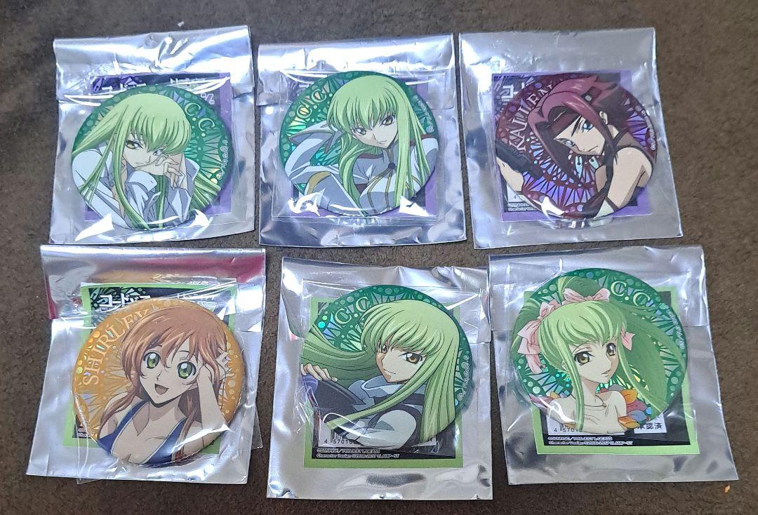 【コードギアス】カレン 缶バッジ セット コードギアス反逆のルルーシュ 紅月カレン 缶バッジ 東京タワー