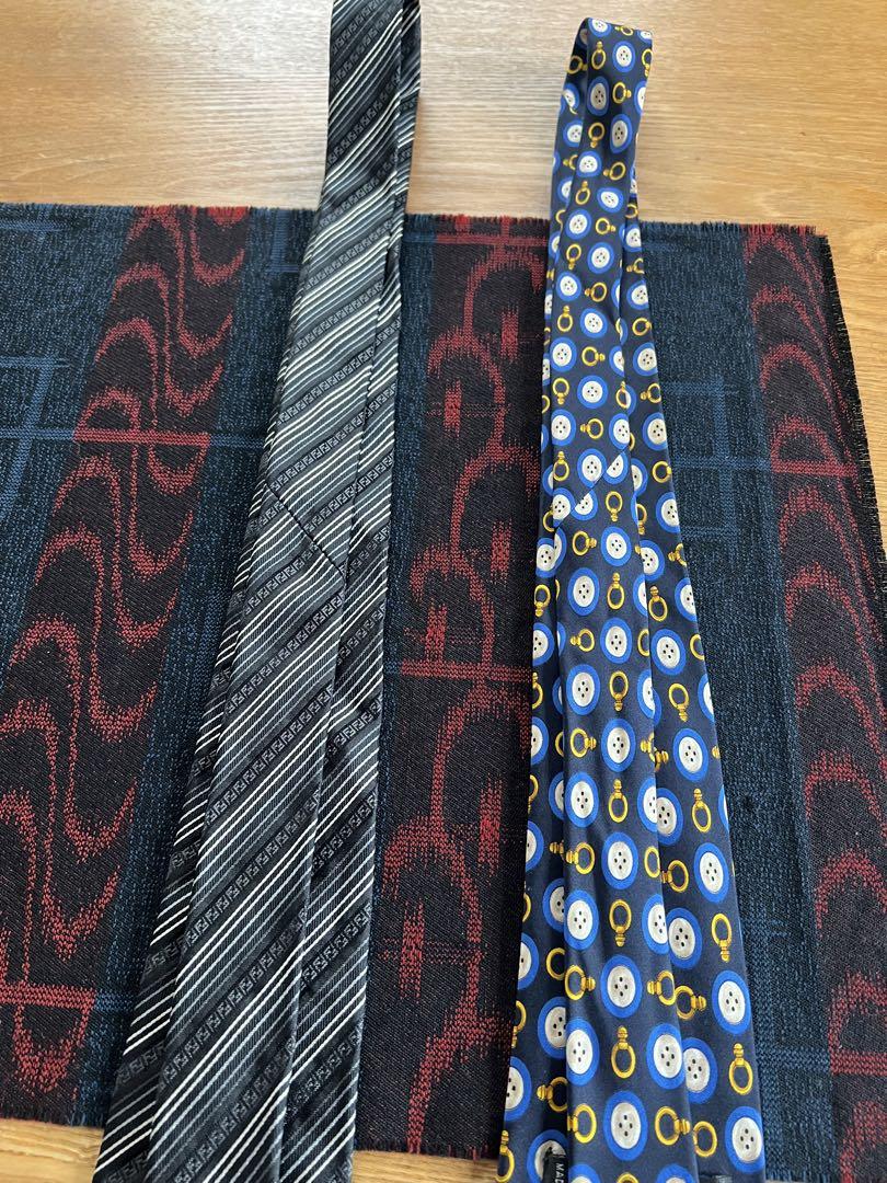 お値下げ　FENDI とCELINEネックタイセット
