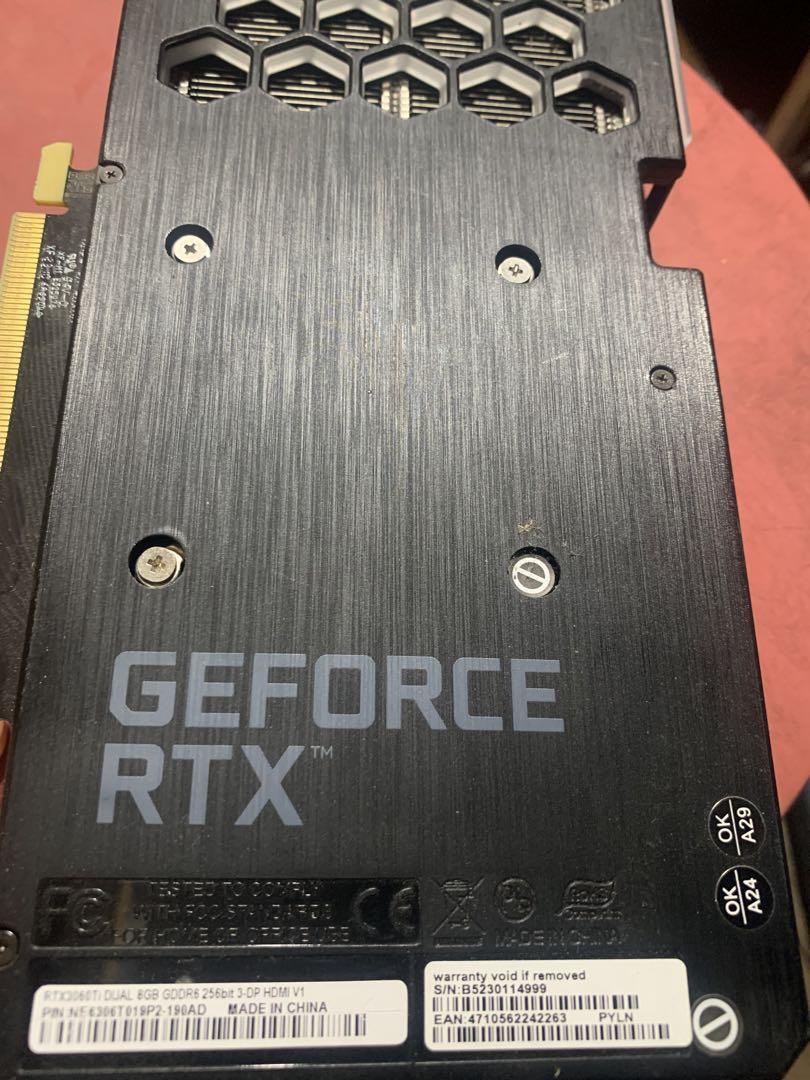GeForce 3060ti 8gb ジャンク