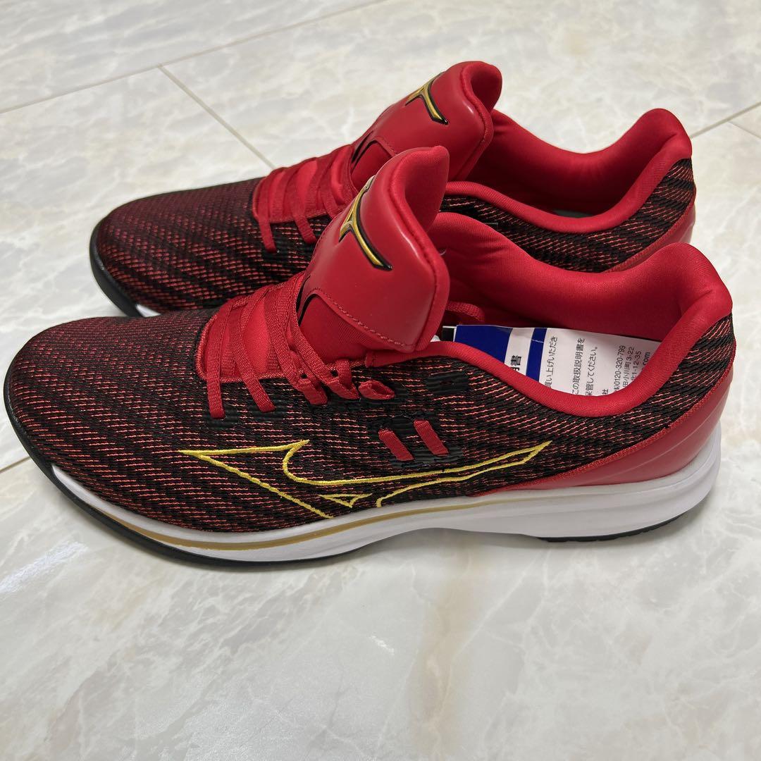Mizuno Pro 野球シューズ レッド/ブラック