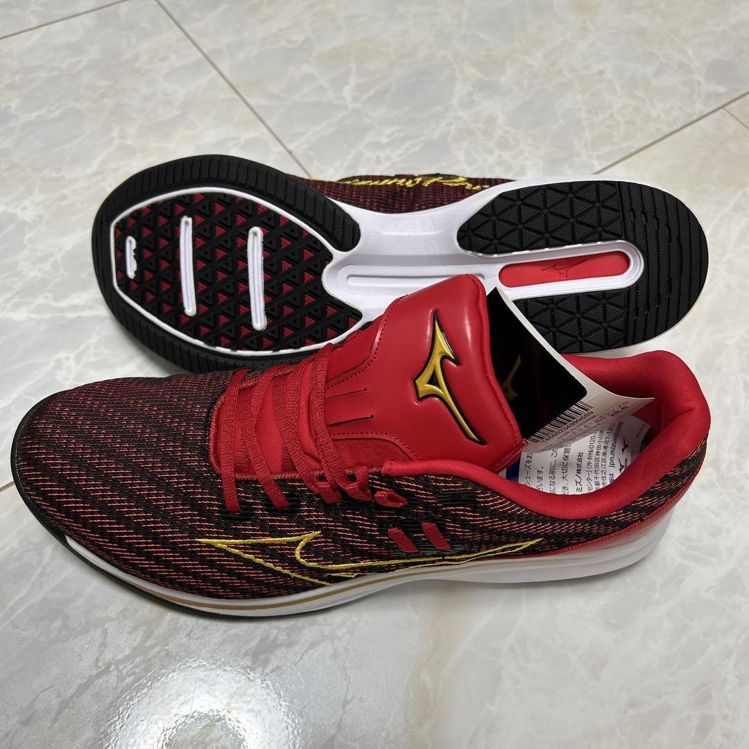 Mizuno Pro 野球シューズ レッド/ブラック