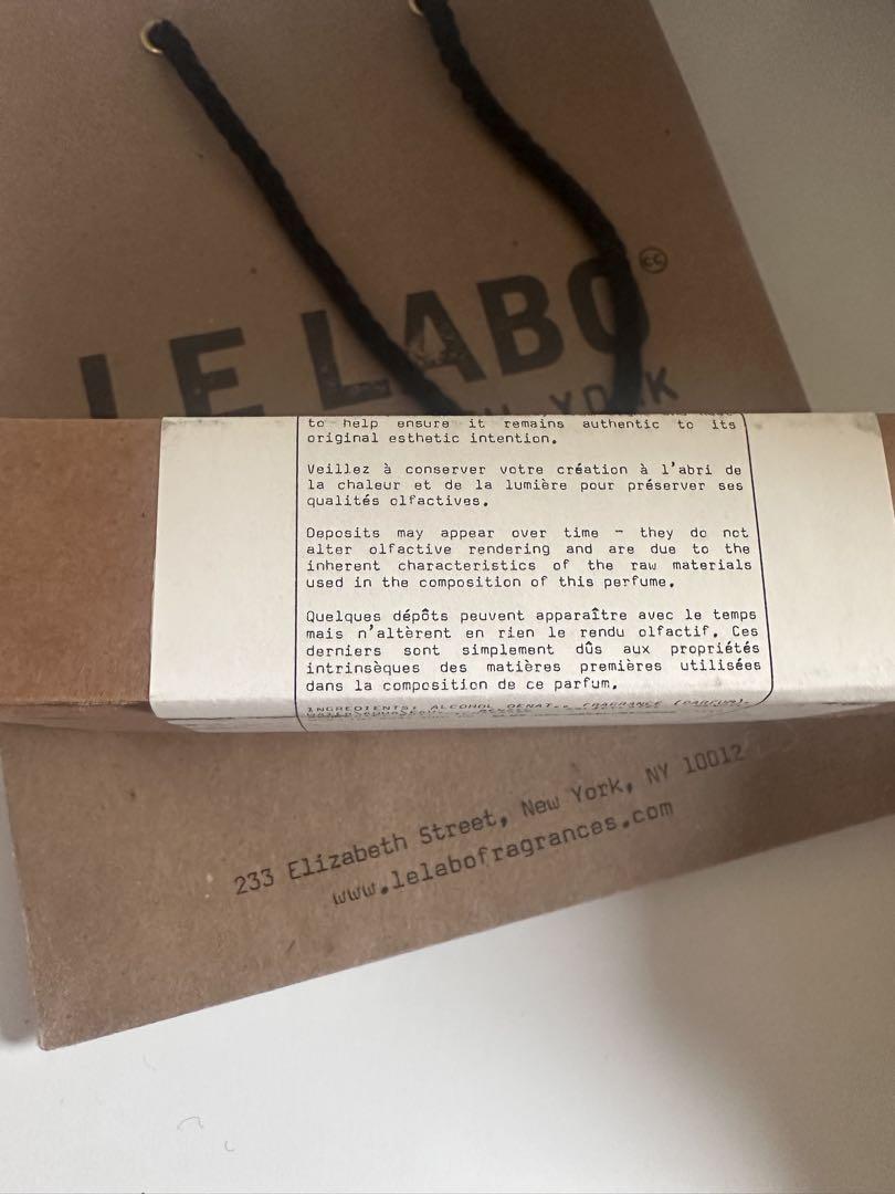 【新品未開封】 LE LABO Another13 15ml