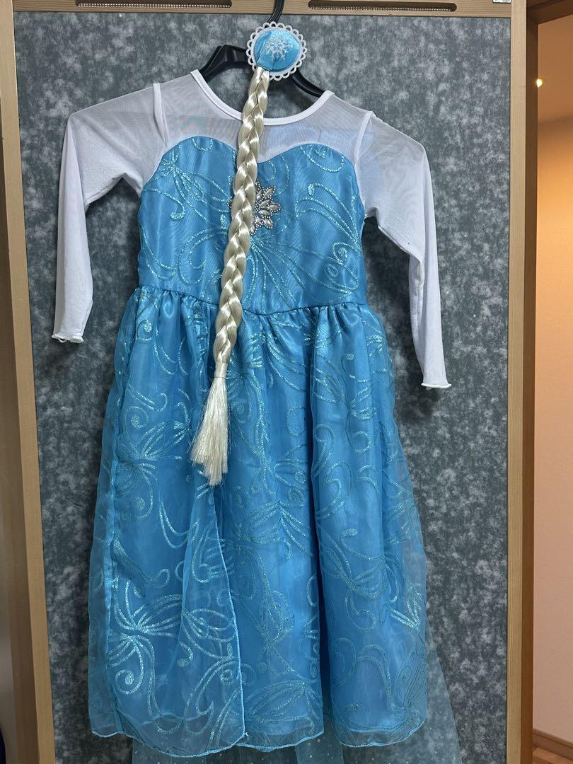 エルサ ドレス 110サイズ - メルカリ