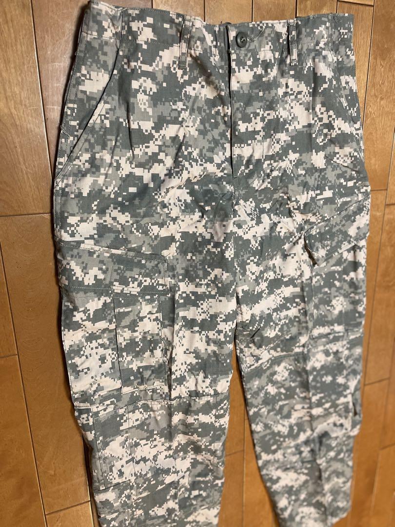 実物　米軍　コンバットパンツ　ACU デジタルカモフラ　サバゲー　ミリタリー